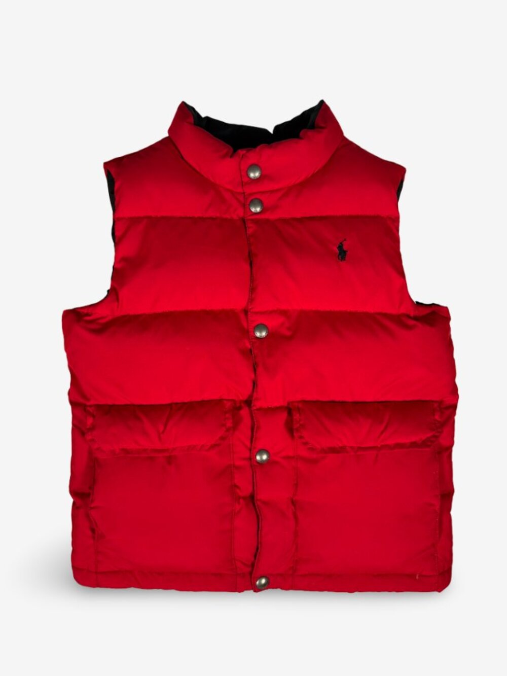 Vintage Polo Ralph Lauren Reversible Kid's Sleeveless Puffer Vest